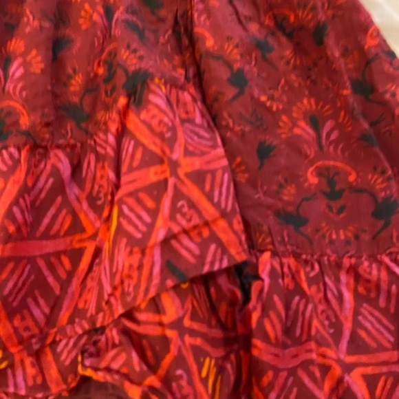 FREE PEOPLE
Riviera Mixed-Print Ruffle Skirt (15) - Picture 5 of 7